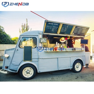 High Quality Used <b>Electric</b> Stainless Steel Ice Cream Cart Candy Food Trailer New Style Mobile Food Truck - Product Image 3