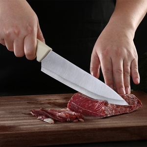 Ensemble de couteaux de chef, couteau Santoku, couteau utilitaire en acier inoxydable, ensemble de couteaux de cuisine avec support - Product Image 3
