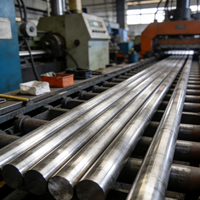 Barre plate en alliage de nickel Hastelloy B-2 UNS N10665 2.4617, surface brillante, pour applications chimiques, pétrolières et gazières, fabricant
