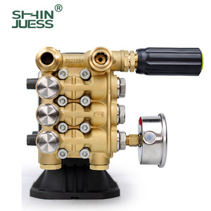 Bomba de Pistón de Alta Presión Shinjue, Cuerpo de Latón, Resistente, para Limpieza con Agua Fría, Presión Ajustable, para Desengrasar y Jardinería - Product Image 2