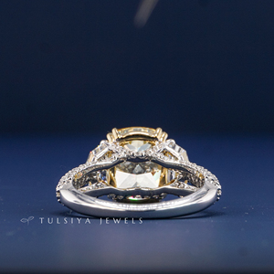 14K Gold Lab Created <b>Diamond</b> <b>Ring</b> for Women Classic Elegant Solitaire Design Synthetic <b>Diamond</b> <b>Ring</b> Fine Jewelry for Daily Wear - Product Image 2