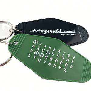 Portachiavi Personalizzato di Lusso per Hotel, Stile Vintage con Stampa UV, Design Cartoon Anime - Product Image 5