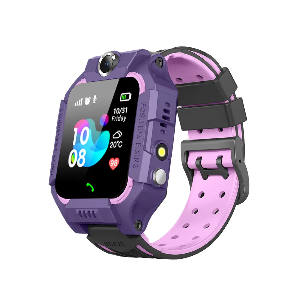 어린이 스마트 시계 SOS 전화 시계 Sim 카드 사진 방수 IP67 선물 어린이 Smartwatch IOS 안드로이드