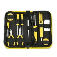 Kit de fer à souder électronique 10 pièces, pompe à dessouder à tube d'aspiration en plastique, fil à souder, ensemble d'outils professionnels pour le bricolage, CE