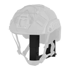 TG-25-ACC-04 Supporto Universale per Casco Tattico ad Alta Pressione in Metallo e Nylon Nero con Design Multifunzionale - Product Image 1