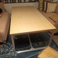Bureau de négociation simple en aluminium Birch, table de conférence, bureau de travail créatif Ocean Board