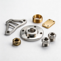 Boîte métallique pliée découpée au laser Compon Milling, pièces usinées CNC en métal chromé pour l'usinage Fujian