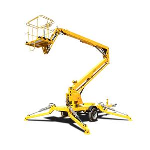 16M 18M 20M Telescopische Aanhangwagen Gemonteerde Boom Lift Hoogwerker Hoogwerker Platform Spider Trailer Lift Met Ce Iso - Product Image 1
