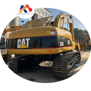 Excavadora de cadenas de 20 toneladas, mecánica, de fácil mantenimiento, para terraplenes, usada, CAT 320CL, excavadora de construcción, motor de inyección directa - Product Image 1
