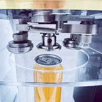 Vente chaude d'usine en Chine Machines de mise en conserve entièrement automatiques pour boissons, café, sodas, canettes en PET, bière, canettes en aluminium, machine à sceller