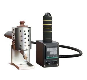 Machine à coller 50ml 150ml pour boîtes, sacs à main, sacs en papier et en cuir, machine à appliquer la colle thermofusible avec rouleaux de collage - Product Image 1