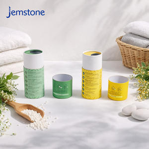 Custom <b>Printed</b> Eco-friendly Bath Salt <b>Packaging</b> Laundry Scent Booster Beads Paper Tube <b>Packaging</b> for Laundry Beads - Product Image 6