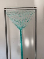 Rideau de perles colorées haut de gamme, séparateur de pièce raffiné pour la décoration d'événements d'entreprise, la conception de salons et de porches de villas
