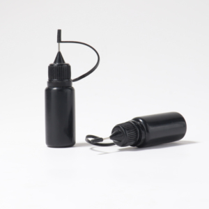 LDPE 10ml Negro Anti-luz Punta de aguja Botella Vacío Squeeze Bail <span class=keywords><strong>Gel</strong></span> Botella de plástico para arte de uñas - Product Image 2