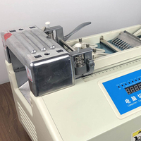 Machine de découpe automatique multifonctionnelle CNC PLC pour tissus, étiquettes, sangles en nylon et rubans, avec moteur à roulement