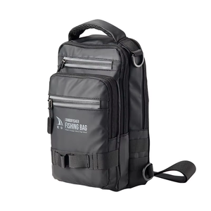 Wholesale Single Shoulder Multifunctional Fishing <b>Backpack</b> <b>Waterproof</b> Polyester Lure <b>Backpack</b> Rod Insertion Bait Bag - Product Image 2