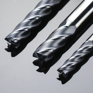 HRC65 SUS-4F Tungsten Carbide ALTin Coated Flat End Milling Cutter with 10mm <strong>Cutting</strong> Edge <strong>CNC</strong> Center - Product Image 5