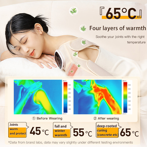 Công nghệ tình yêu phổ đầu gối vai máy massage không khí nén lưu thông Exerciser với sưởi ấm áp lực chăm sóc chân Massager - Product Image 4