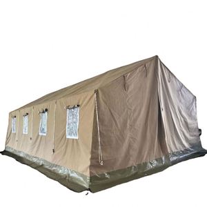 Carpa de Lona de Doble Capa con Estructura Saddlespan, Impermeable para Cuatro Estaciones, Portátil, de Una Habitación, para 20 Personas, para el Desierto, Mantiene el Calor, en Oferta - Product Image 3