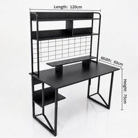 Table de jeu moderne en bois pour ordinateur de bureau, idéale pour le travail, le bureau à domicile, la chambre ou l'étude, parfaite pour les petites maisons de location