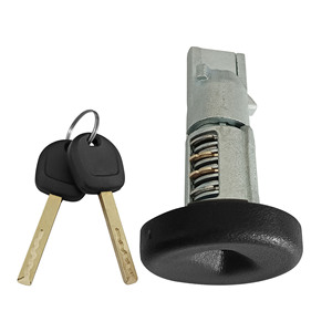 Chevrolet Ignition <b>Lock</b> Cylinder XF221D3 2 <b>Keys</b> Black Cylindrical <b>Lock</b> Car Part - Product Image 5