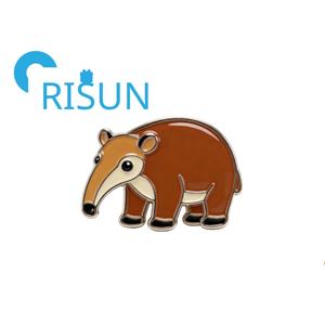 Fabricación de Broches de Esmalte Personalizados con Forma de Echidna <span class=keywords><strong>Gigante</strong></span> y Bebé, Joyería de Animales - Product Image 2