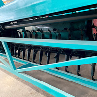 Machine à retourner le compost simple en acier inoxydable avec moteur, équipement de fermentation automatique d'engrais organique à haute productivité
