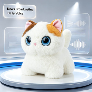 ตุ๊กตาพูดได้ AI ขายส่ง พร้อม AI ฟรีตลอดชีพ และเป็นเพื่อนร่วมใจทางอารมณ์สำหรับเด็ก ชุดของขวัญ รับทำโลโก้ OEM - Product Image 1
