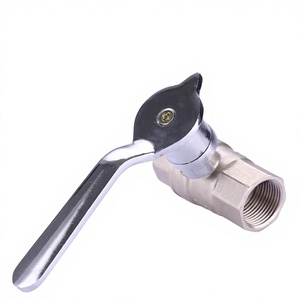 Valvola per Fornello a Gas in Ottone, Femmina, per Hotel e Uso Commerciale, Valvola per Gas Naturale Rinforzata a Passaggio Completo per Uso Residenziale e Commerciale - Product Image 2