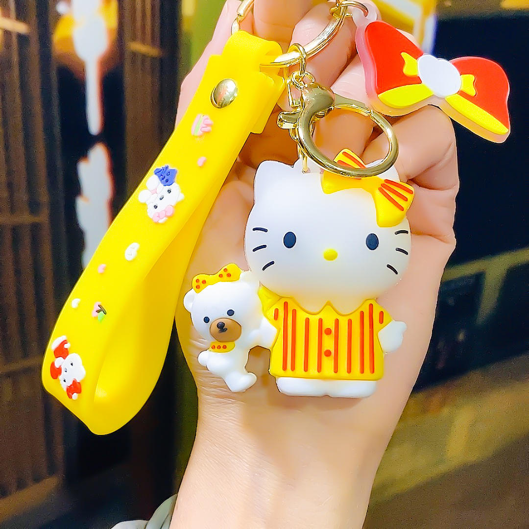 KT จี้แมว-สีเหลือง