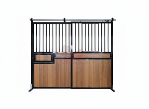 Papan bambu bangku kuda portabel bergaya prefabrikasi untuk klub kuda dan pertanian luar ruangan - Product Image 3