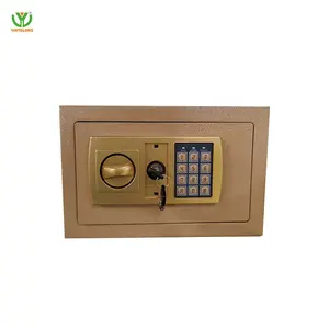 Yinlong Safe Box Wholesale Mini Safes Electronic Cash Money Jewelry Safe Box For Home Hotel Safety Locker Secure Case For Sale