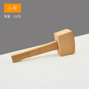 Martillo de madera de haya para hornear y repostería, herramienta artesanal duradera de madera para uso doméstico - Product Image 4