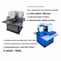 Machine de rectification double face haute précision SHM-200 pour échantillons de béton et carottage