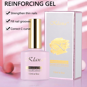 KLANA 3 in 1 Base Coat UV Gel 15ml Reinforcing Gel for <b>Nail</b> No Wipe Top Coat Gel Polish Long Lasting 45 Days Wholesale - Product Image 4