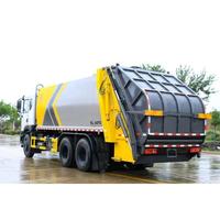 Camion benne arrière robuste 6x4 de 20 mètres cubes pour déchets solides municipaux - Ensemble de carrosserie supérieure