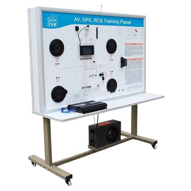 AV, GPS, and Reversing Camera System (RCS) Educational School Equipment Teaching Kits Digital Electronic Training Board
