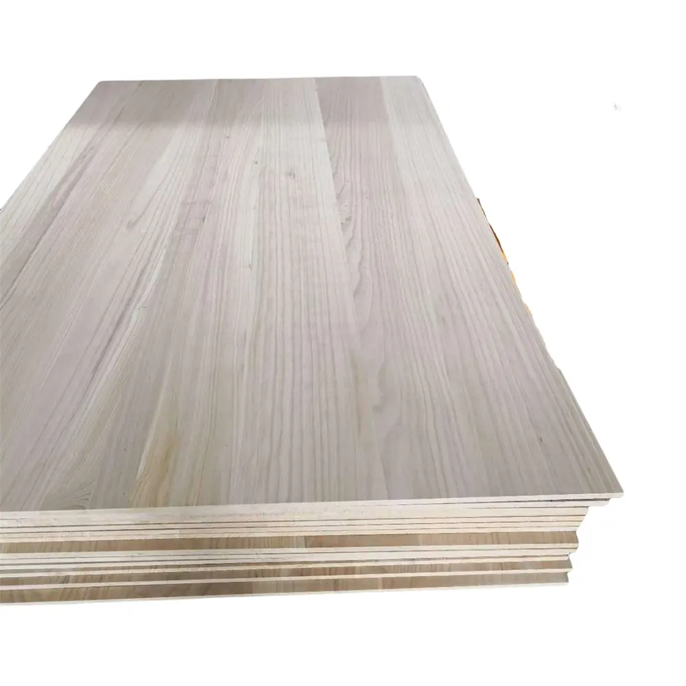 Wholesale Price Paulownia Edge Glued Board Paulownia Wood Panel