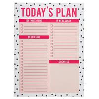 Vente en gros Offre Spéciale personnalisé quotidien à faire liste planificateur bloc-notes avec Logo imprimé 6 "X9" 8 "X11" détacher mémo bloc-notes