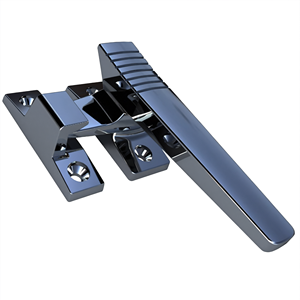 Loquet de porte rotatif en alliage de zinc à serrage étanche pour équipement de chambre froide - Product Image 2