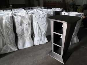 تصميم عصري جديد الصلب موبايل المحمولة النادي الليلي عالية المعادن طاولة بار للبيع - Product Image 3