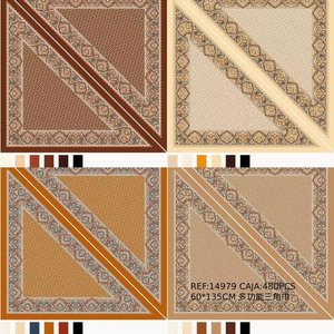 Sciarpa Triangolare Multifunzionale 60x135cm FULARES Sciarpe Lavorate a Maglia - Product Image 1