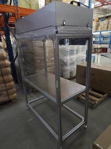 Gabinete de suministro de laboratorio con filtro HEPA de campana de flujo laminar FFU con nueva condición para gabinete de flujo de aire de industrias de construcción de salas limpias - Product Image 5