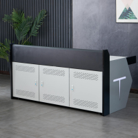 Console de surveillance ergonomique haut de gamme pour centre de commande – Mobilier commercial moderne pour écoles, hôtels et salles de contrôle
