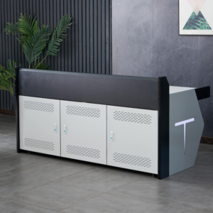 Bàn điều khiển giám sát trung tâm chỉ huy công thái học, nội thất thương mại cao cấp dành cho trường học, khách sạn, bàn điều khiển hiện đại phòng điều khiển - Product Image 5