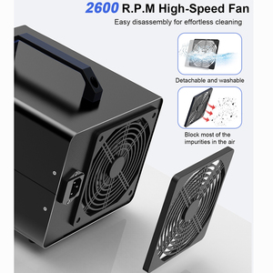 Xách tay máy phát điện <span class=keywords><strong>Ozone</strong></span> cho nhà thương mại Máy lọc không khí kỹ thuật số điều khiển cảm ứng <span class=keywords><strong>Ozone</strong></span> Máy Pet khói mùi Remover - Product Image 5