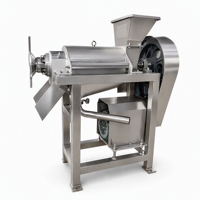 Efficiënte commerciële automatische spiraalpersmotor 2200W hoge productiviteit 220V motor fruit- en groentesapmachine restaurant