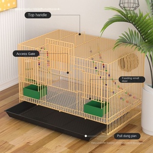 2023 amélioré Xuan Feng Starling crypté métal pliant cage à oiseaux perroquet caisse avec livraison gratuite sortie d'usine - Product Image 5