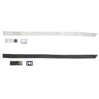 Courroie de remplacement pour casques de hockey raccord sangle élastique de 50cm sangle mentonnière avec une boucle de sangle une boucle de réglage
