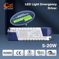Kit Darurat LED untuk Lampu Downlight LED, Lampu Sorot, Lampu High Bay, Output Daya Penuh 5-20W, Driver Darurat LED Anti Debu